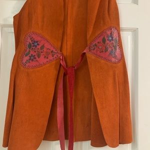Vintage 1970 Char Vest Patchwork